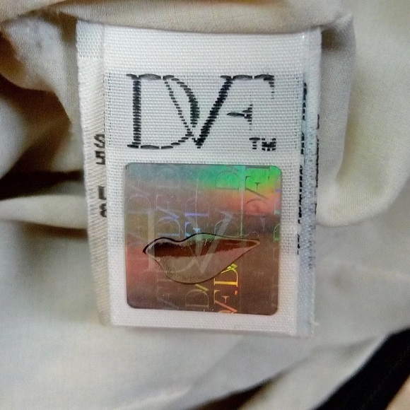 Diane Von Furstenberg | ‘Madyson’ Silk Print Structured Fit & Flare Mini Dress - Picture 7 of 9